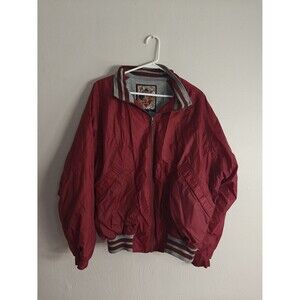 Vintage Jansport Varsity Club windbreaker jacket red adult medium